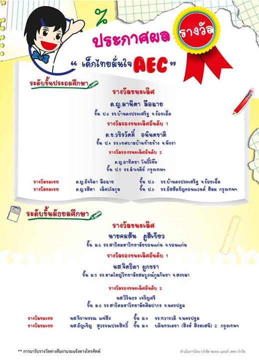 ทำไมเด็กไทยต้องรู้และเข้าใจ AEC